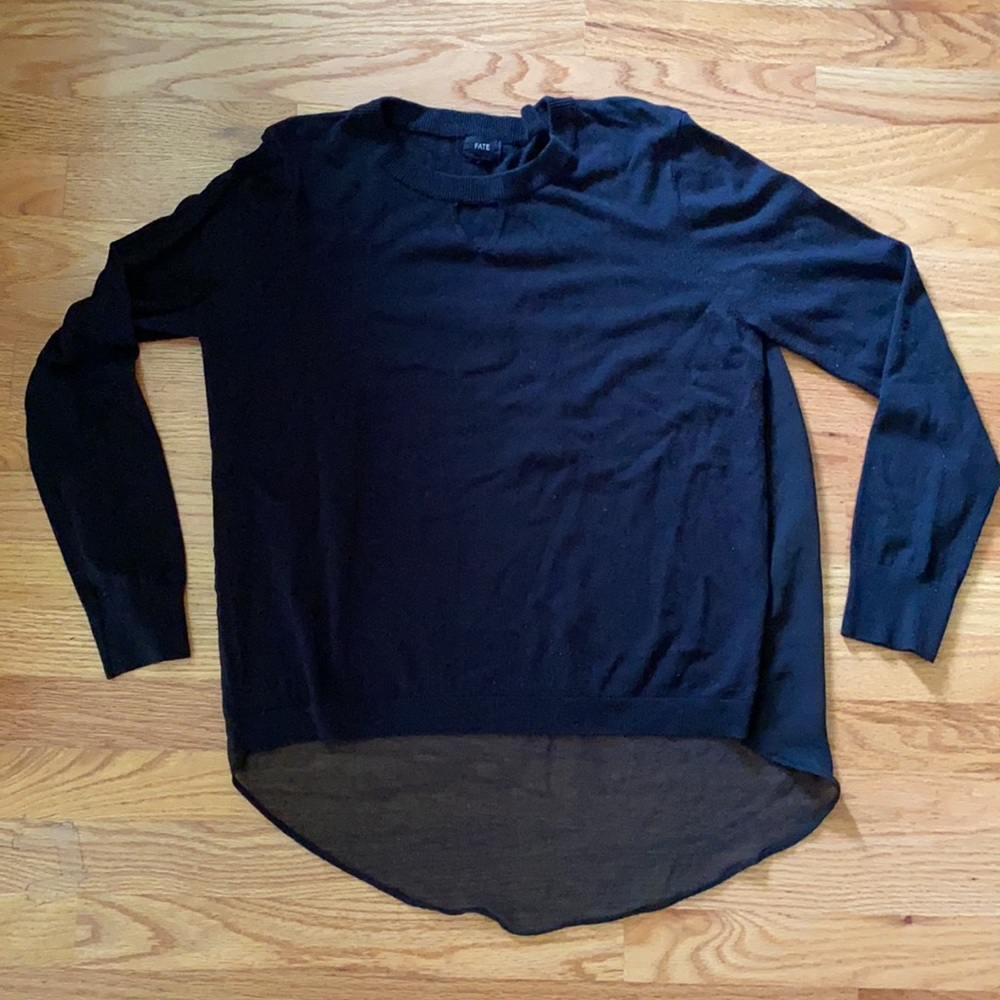 Fate Mixed Media Pullover
